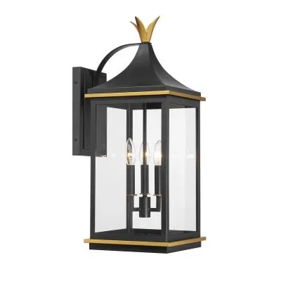 Three Light Outdoor Wall Sconce2395358