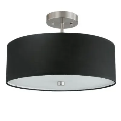 Three Light Semi-Flush Mount