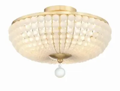 Three Light Semi Flush Mount