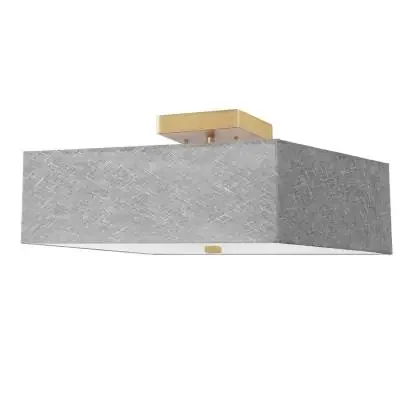 Three Light Semi-Flush Mount