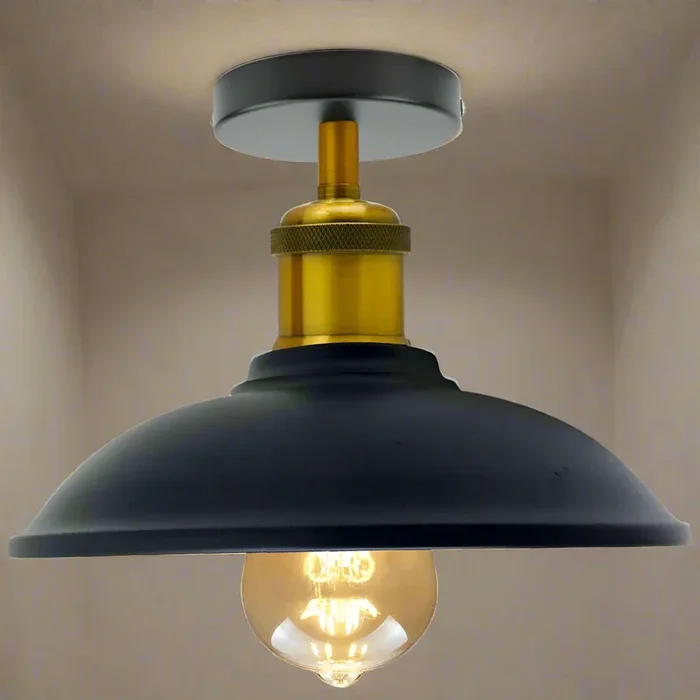 Traditional Vintage Semi Flush Ceiling Lights For Hallways ~1833