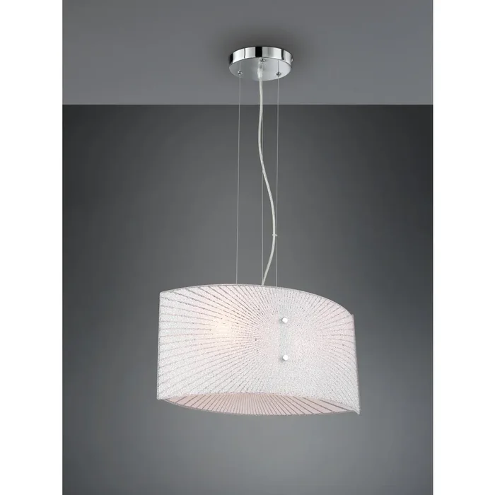 Trio ELISA Pendant Light chrome, 2-light sources