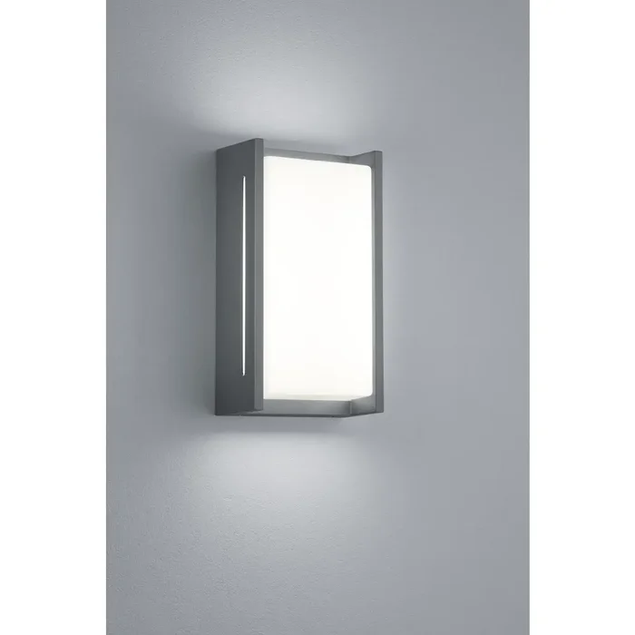 Trio INDUS Wall Light LED anthracite, 1-light source