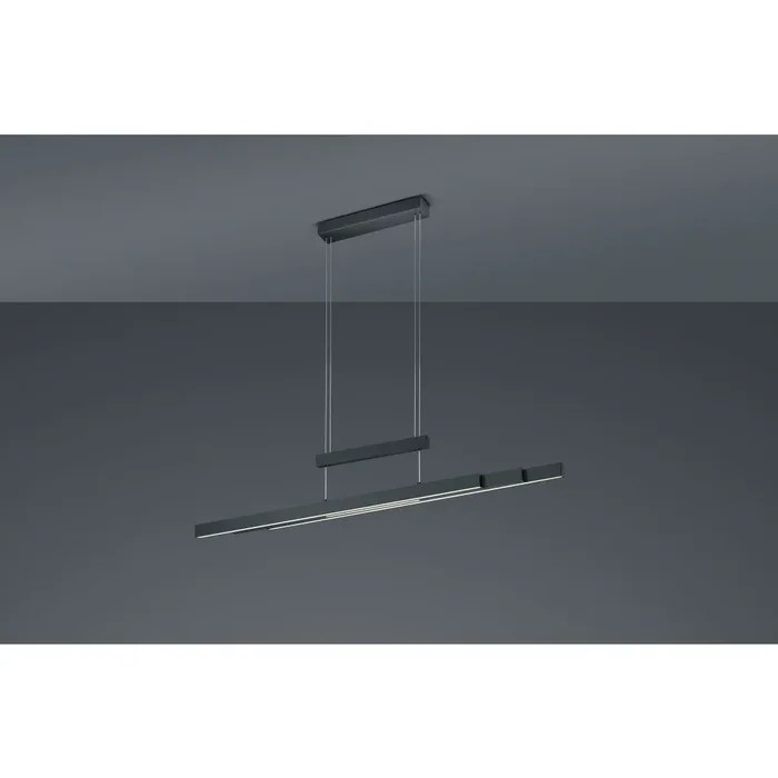 Trio Trajan Pendant Light LED black, 3-light sources