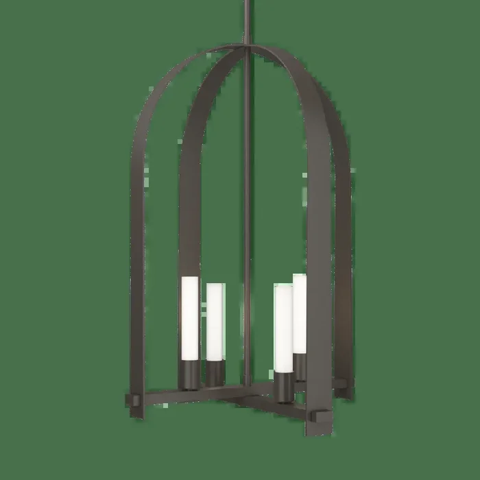 Triomphe 4-Light Pendant – Dark Smoke
