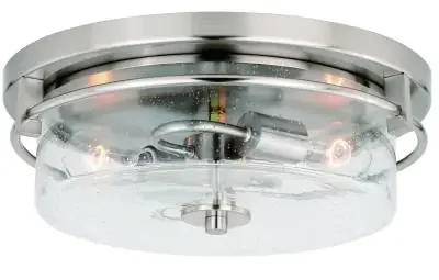 Two Light Flush Mount