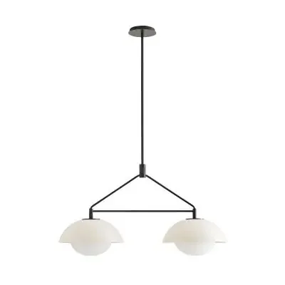 Two Light Linear Pendant