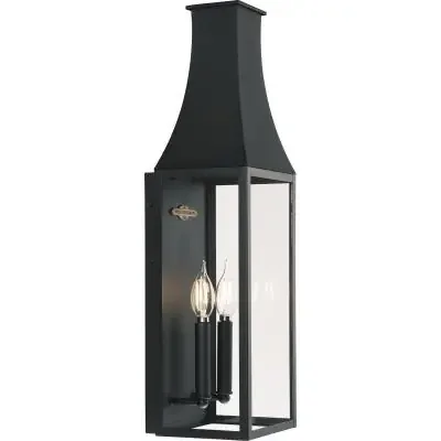 Two Light Outdoor Wall Lantern