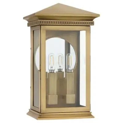 Two Light Outdoor Wall Sconce