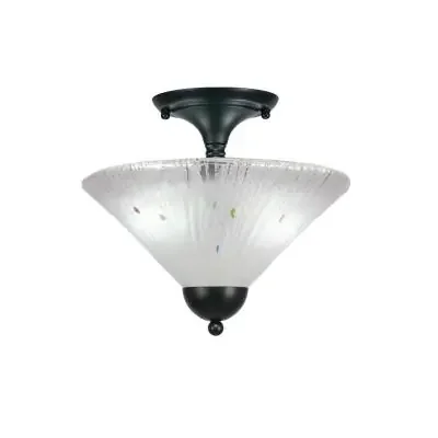 Two Light Semi-Flush