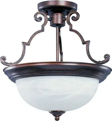 Two Light Semi-Flush Mount356569