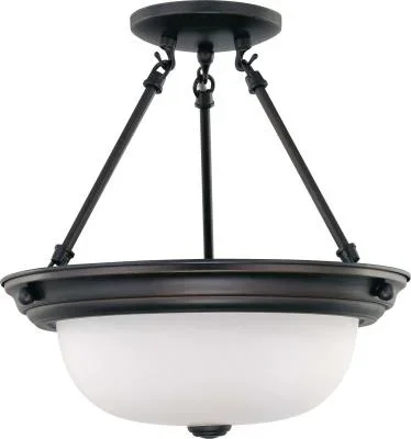 Two Light Semi Flush Mount574579