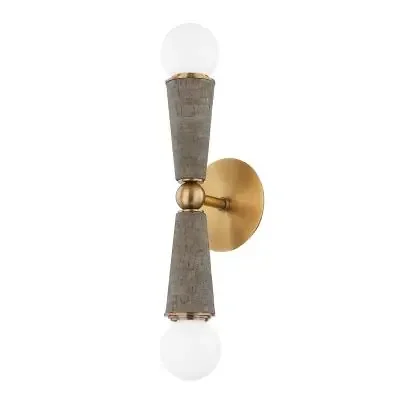 Two Light Wall Sconce