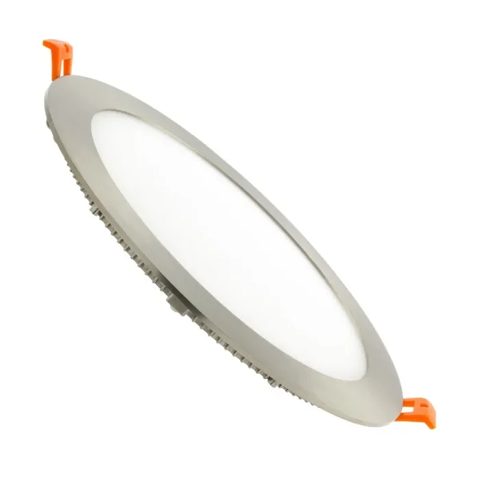 UltraSlim Round 15W Warm White LED Downlight Cutout 185mm – Silver