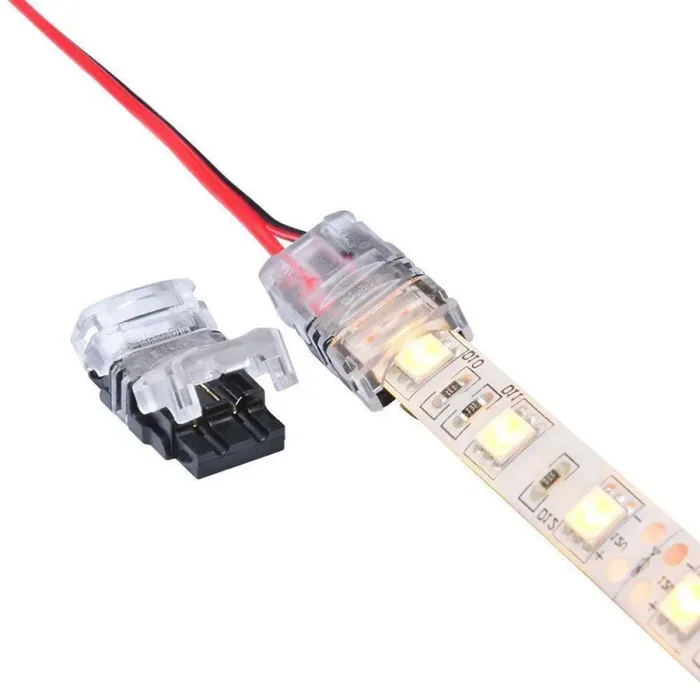 Unsoldered IP20 Hippo Snap Cable for LED Strips Monochrome