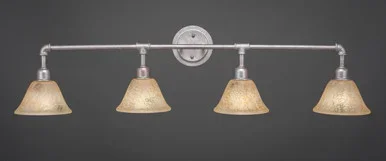 Vintage Four Light Bath Bar (184-AS-508)