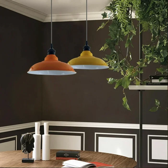 Vintage Industrial Metal Pendant Light E27 ~5934