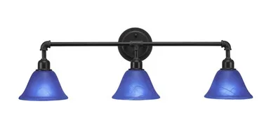 Vintage Three Light Bath Bar (183-DG-4155)