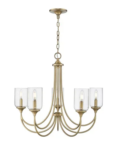 Waddingham Five Light Chandelier (22405-VB)