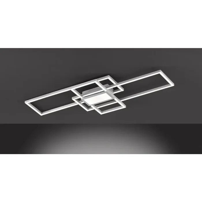 Wofi-Leuchten ZENIT Ceiling Light LED matt nickel, 1-light source