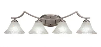 Zilo Four Light Bath Bar (554-GP-751)