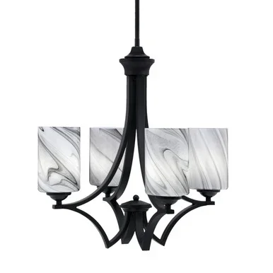 Zilo Four Light Chandelier (564-MB-3009)